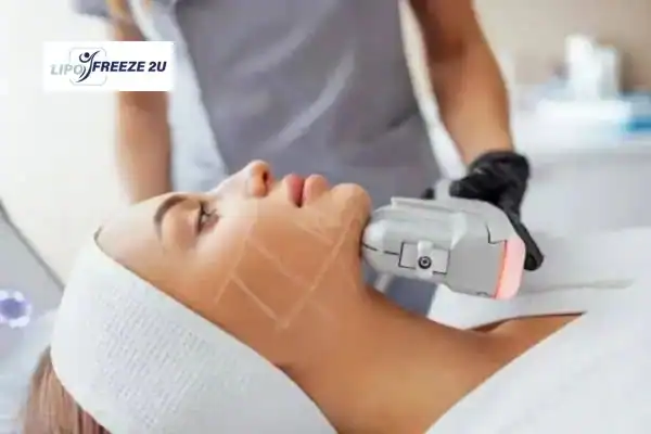 image of HIFU Sidcup treatment in progress.