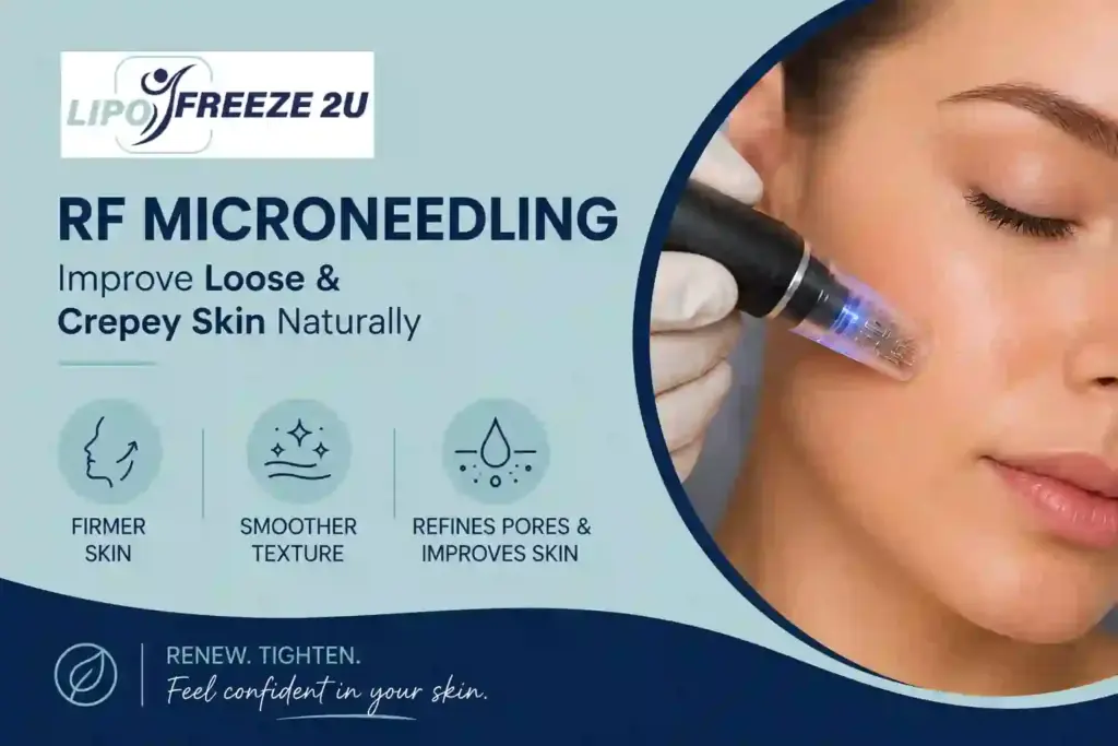 Can RF Microneedling Help Improve Loose and Crepey Skin Sidcup?
